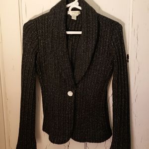 Knit blazer